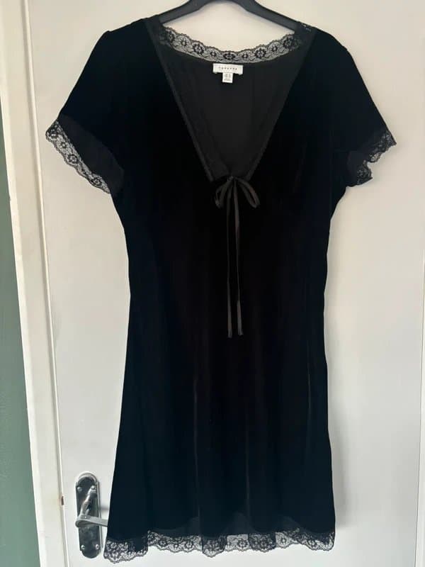 ASOS Black Velvet Dress