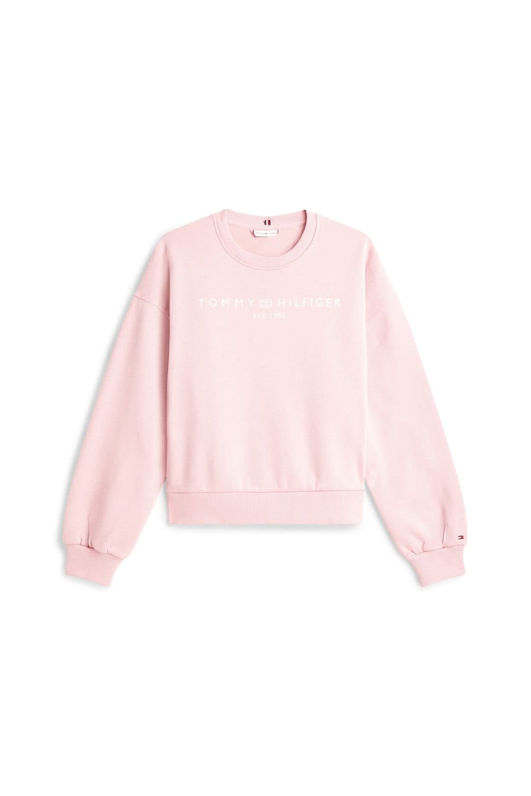 Tommy Hilfiger Tommy Hilfiger Women's Corp Logo Modern Sweatshirt Pink