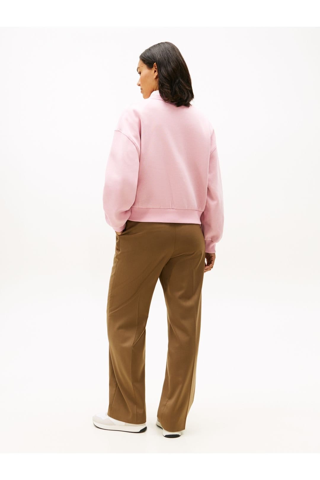 Tommy Hilfiger Tommy Hilfiger Women's Corp Logo Modern Sweatshirt Pink - 4