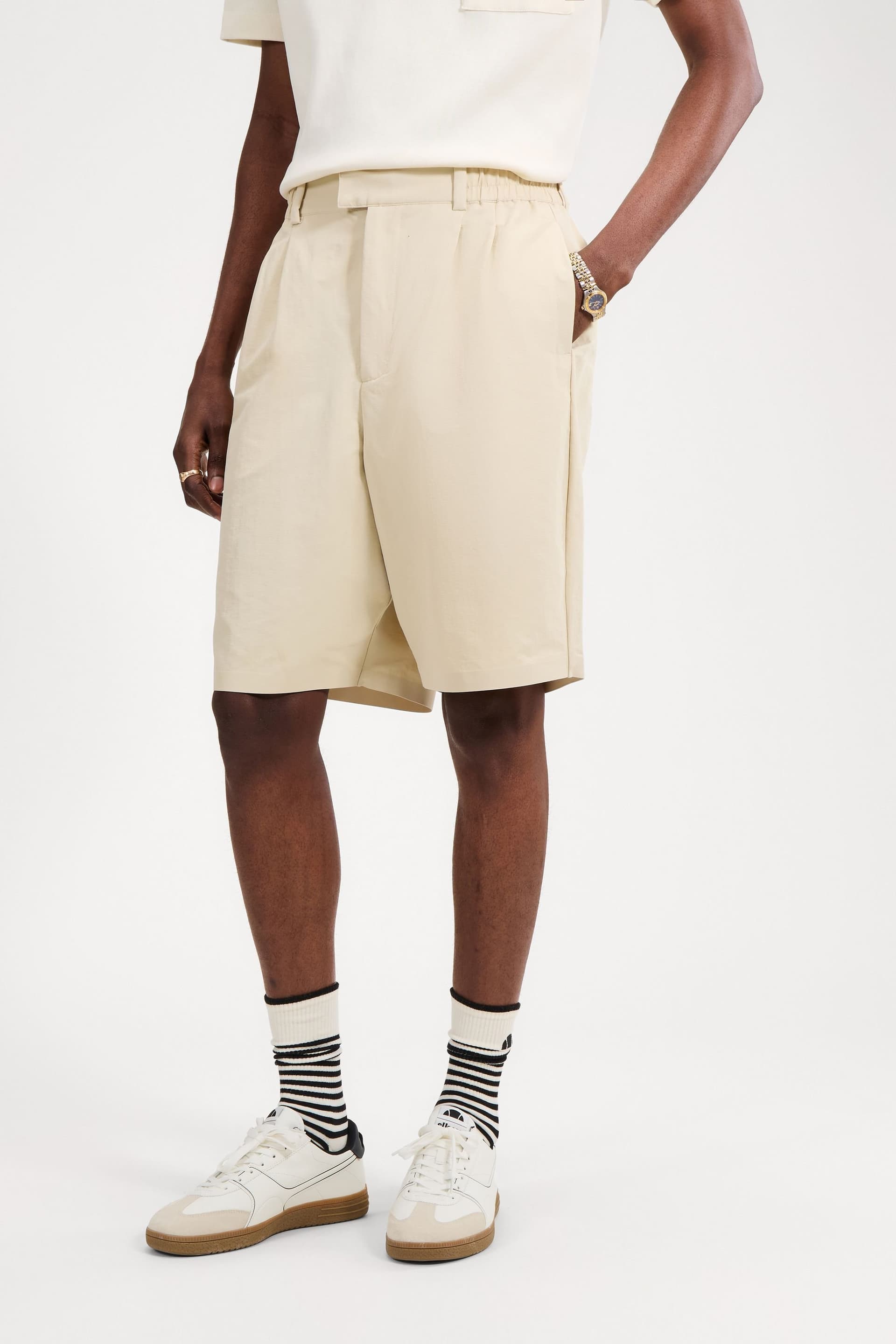 Ellesse Ellesse Men's Trobaso Short in Stone