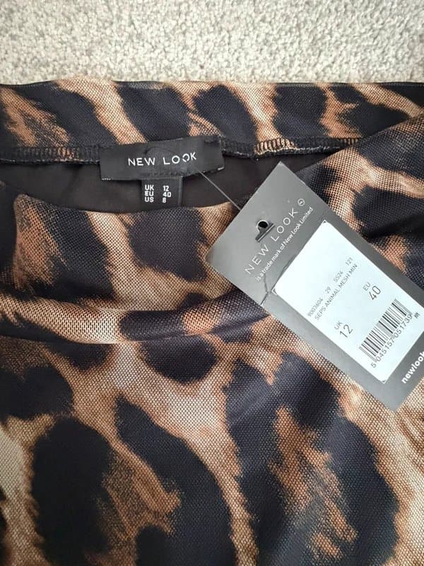 New Look New look leopard print skirt