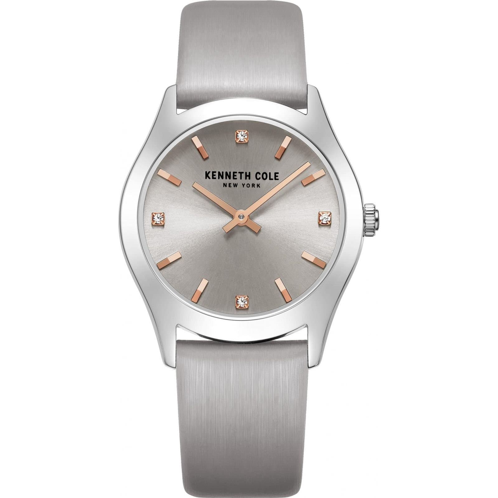 Kenneth Cole Kenneth Cole Women's KCWLA2222805 Classic 34mm Quartz Watch in Silver