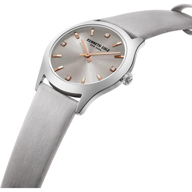 Kenneth Cole Kenneth Cole Women's KCWLA2222805 Classic 34mm Quartz Watch in Silver - 3