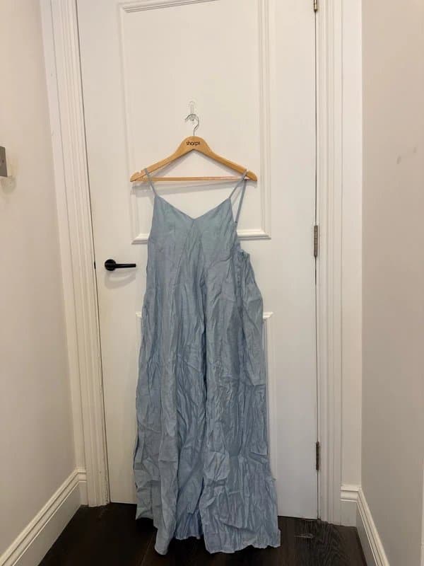 CML Studio Women’s maxi cami dress in light blue size 10