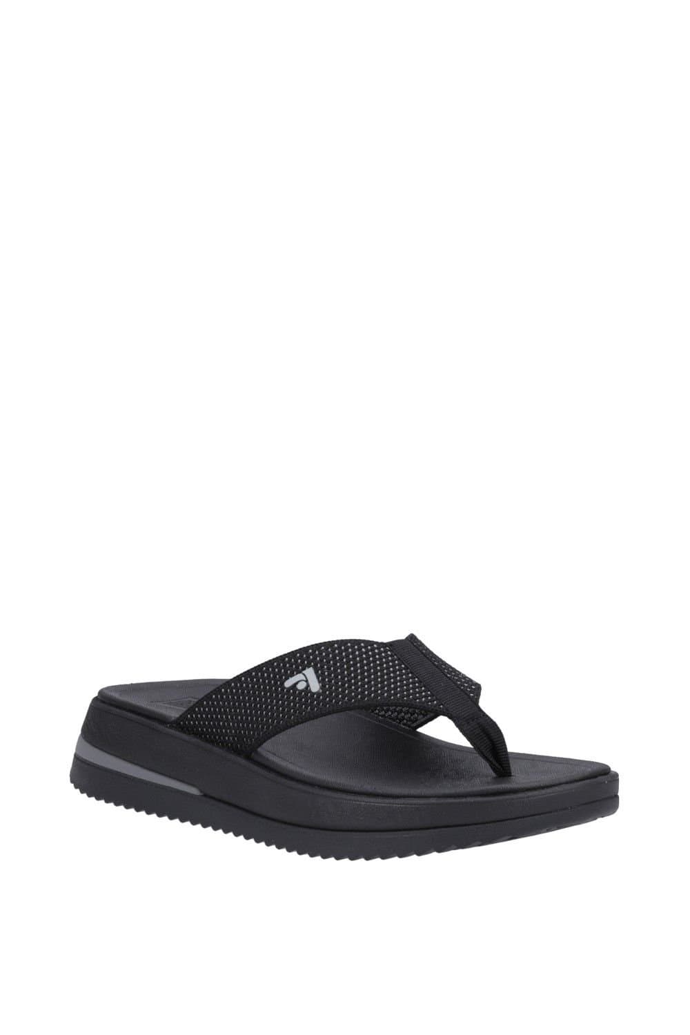 FitFlop FitFlop Women's 'Surff Two-tone' Toe Post Summer in Black