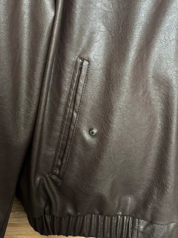 Bershka Bershka oversized leather jacket