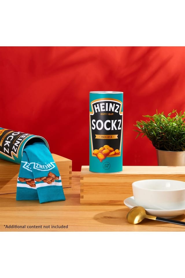 Heinz Heinz Men's Beans Pack Of 3 Socks - 2