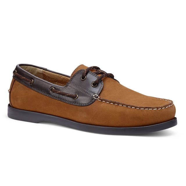 Hotter Hotter Men's 'Boom' Classic Boat Shoes in Tan - 2