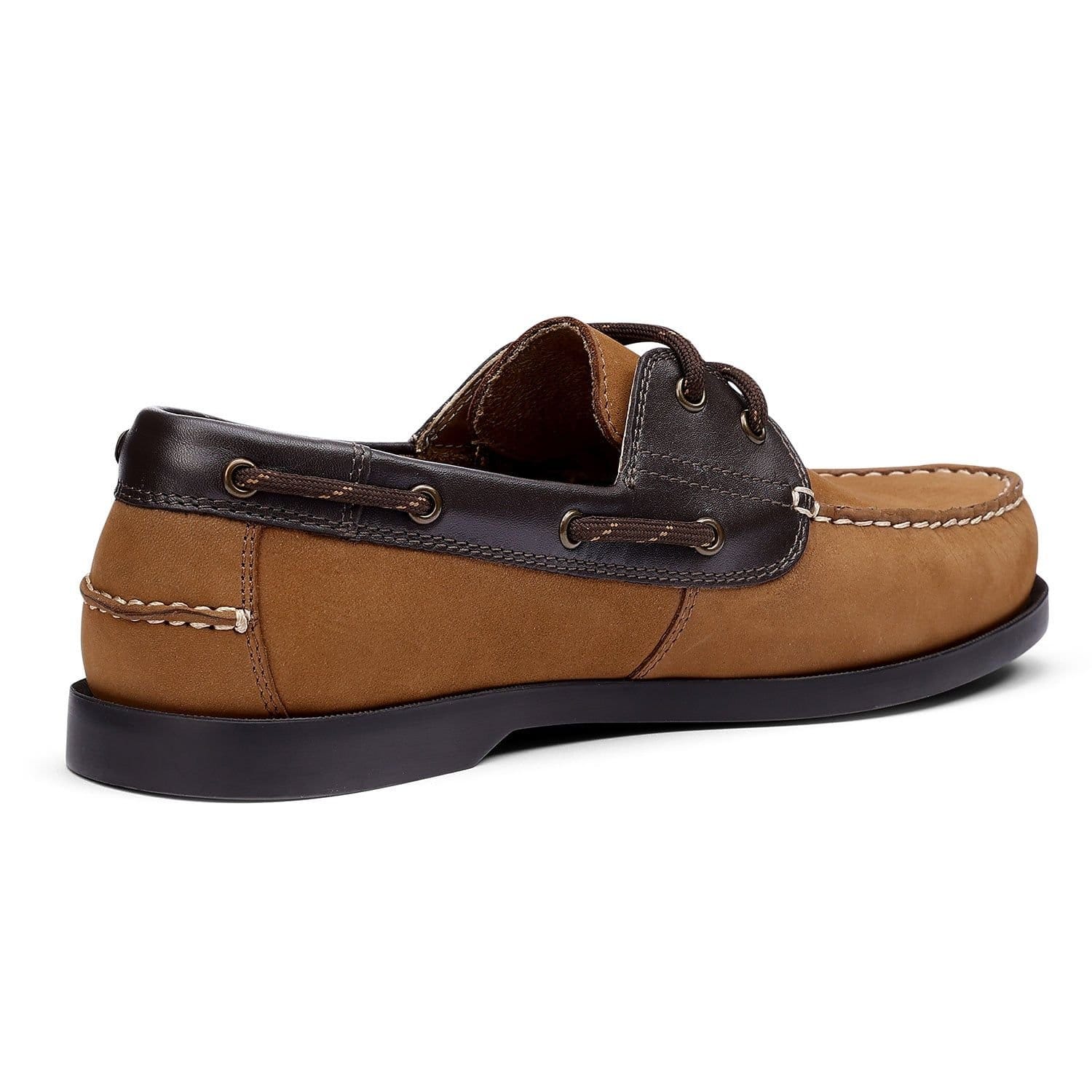 Hotter Hotter Men's 'Boom' Classic Boat Shoes in Tan - 4
