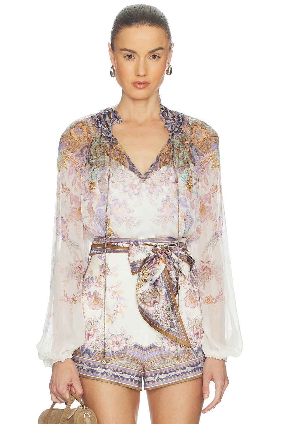 revolve Luna Billow Blouse - 1