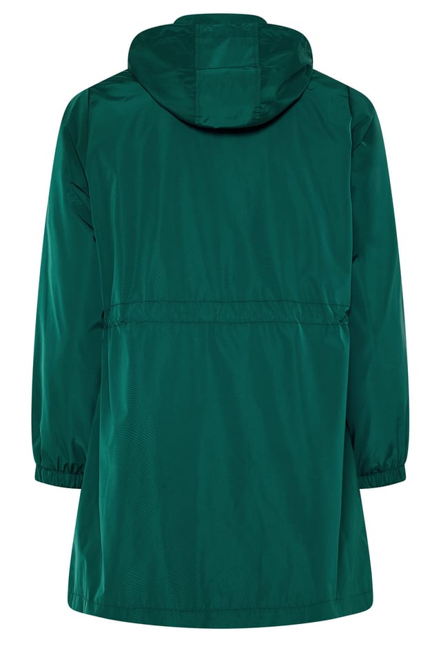 Evans Evans Women's Lightweight Rain Jacket in Green - 3