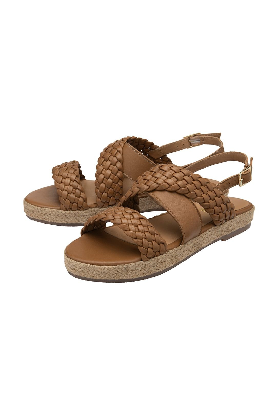 Ravel Ravel Women's 'Parton' Leather Slingback Sandals in Tan - 2