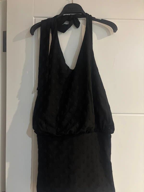 Bershka Xs black party dress Bershka