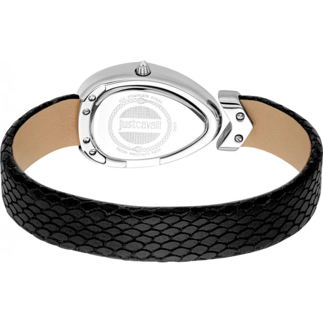 Just Cavalli Just Cavalli Women's JC1L321L0015 Signature Snake 24mm Quartz Watch in Black - 2