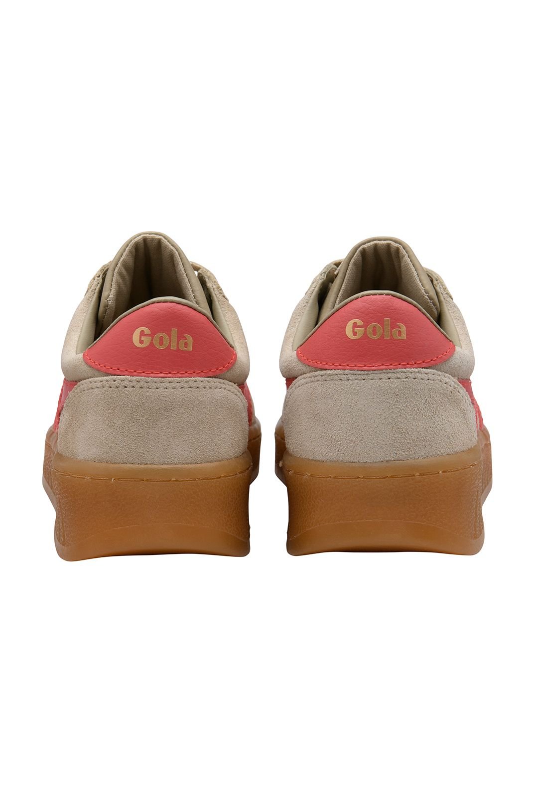 Gola Classics Gola Classics Women's 'Grandslam Suede' Lace-Up Trainers in Light Beige - 4
