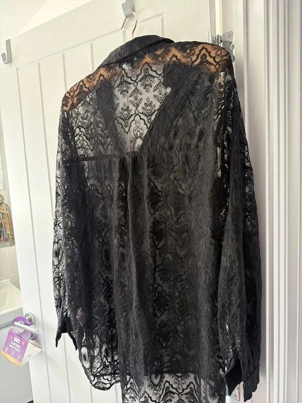 Never Fully Dressed Never Fully Dressed - black Lace Shirt - 1