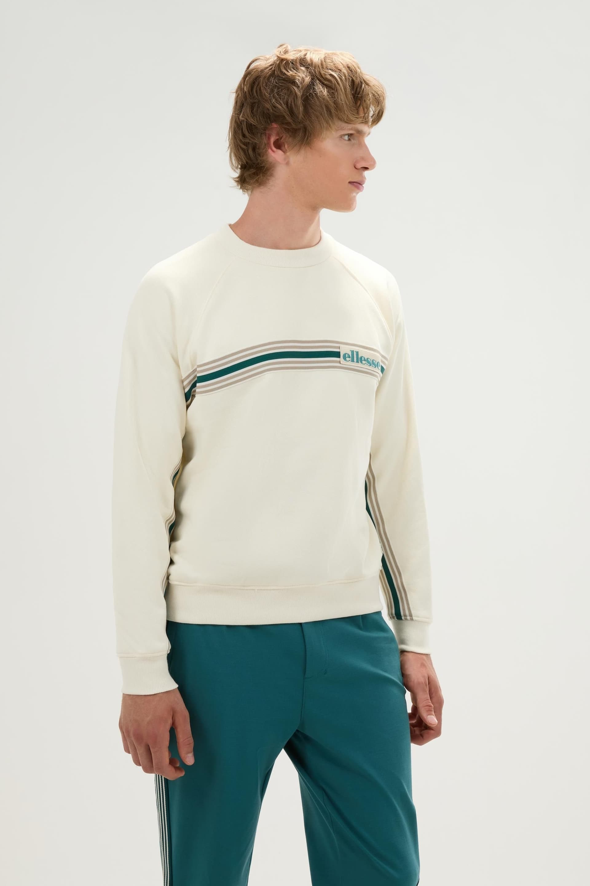 Ellesse Ellesse Men's Rossanti Sweatshirt in Ecru