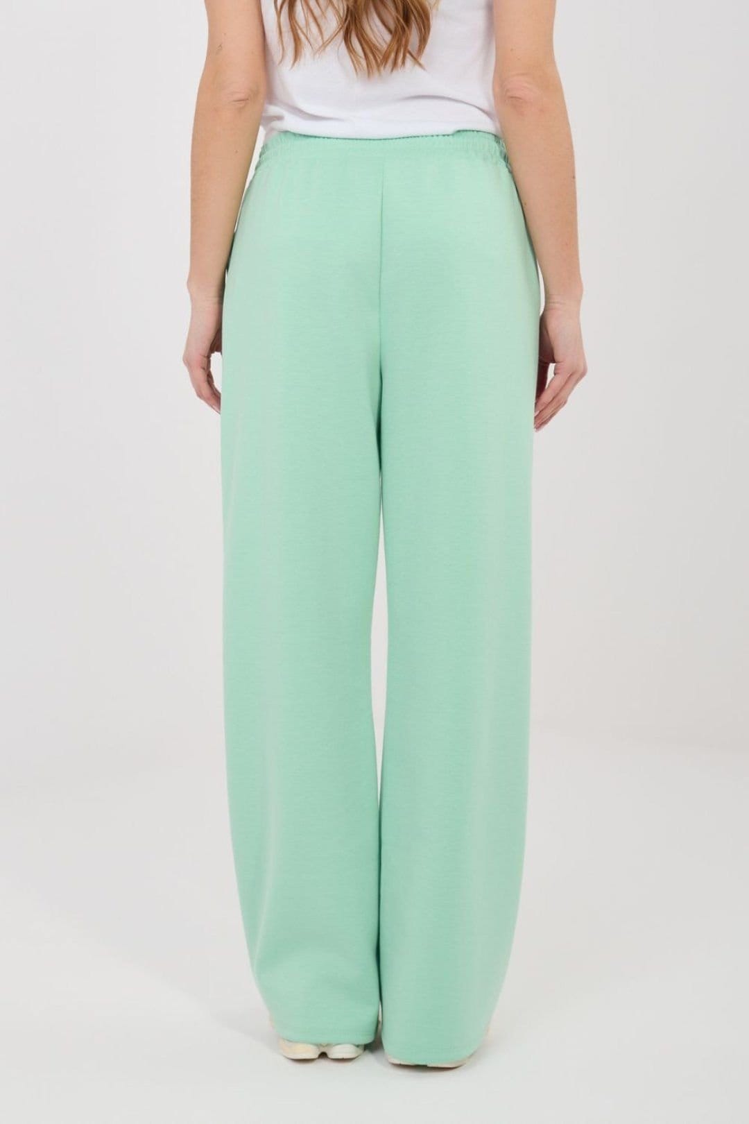 Love Lace Love Lace Women's Track Stripe Sweatpants Trousers in Green - 4