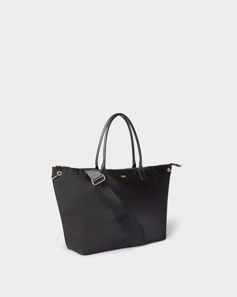 OSPREY LONDON OSPREY LONDON Women's The Voyage Nylon Weekender Bag in Black - 3