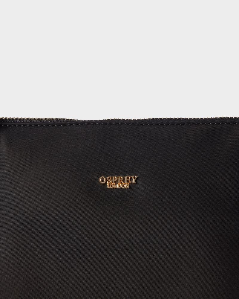 OSPREY LONDON OSPREY LONDON Women's The Voyage Nylon Weekender Bag in Black - 4