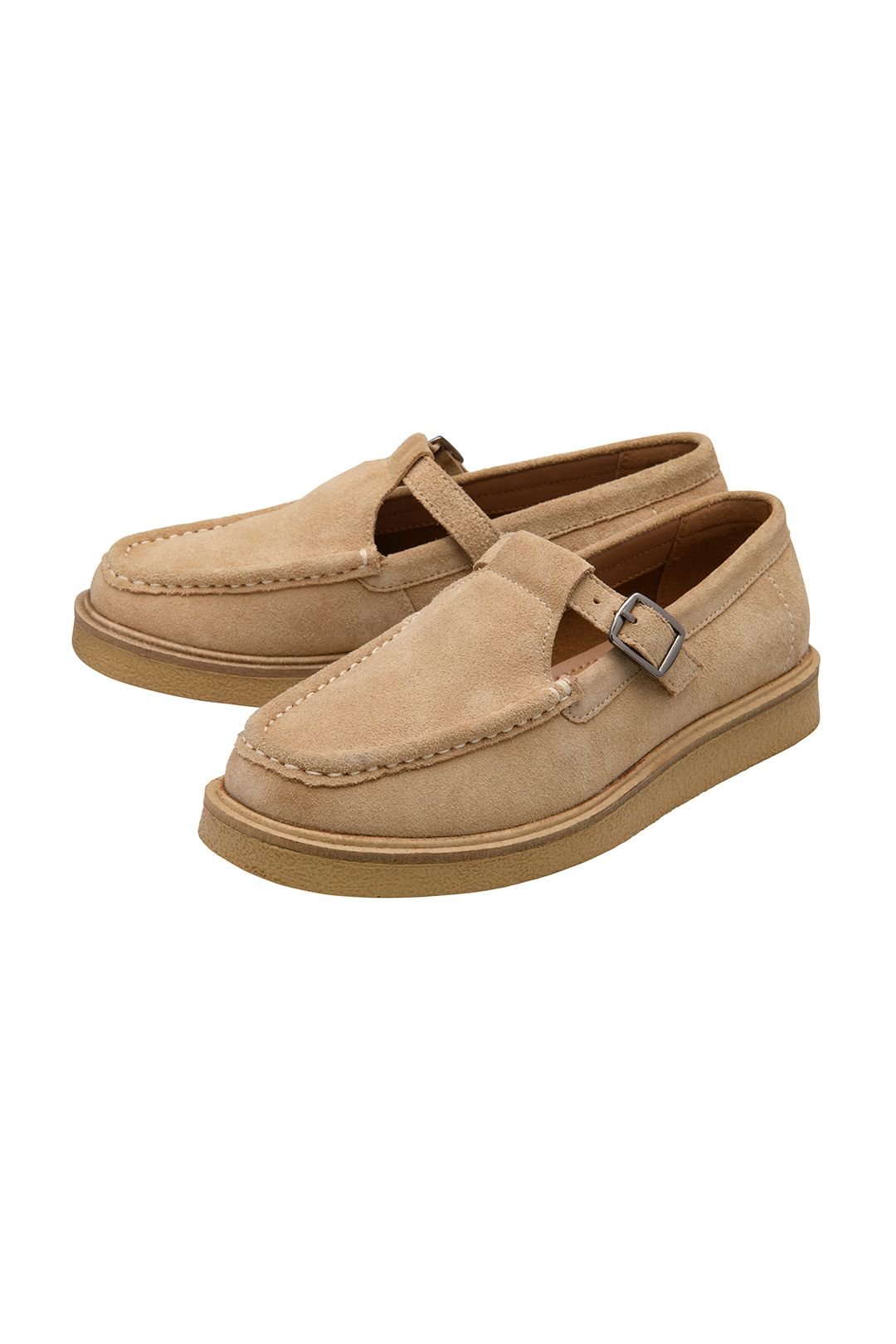 Ravel Ravel Women's 'Baain' Suede Loafers in Beige - 2