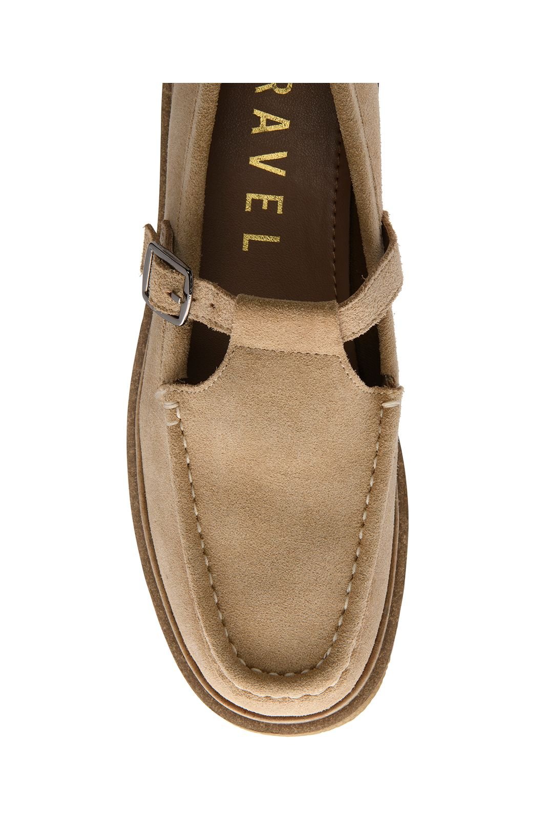 Ravel Ravel Women's 'Baain' Suede Loafers in Beige - 4