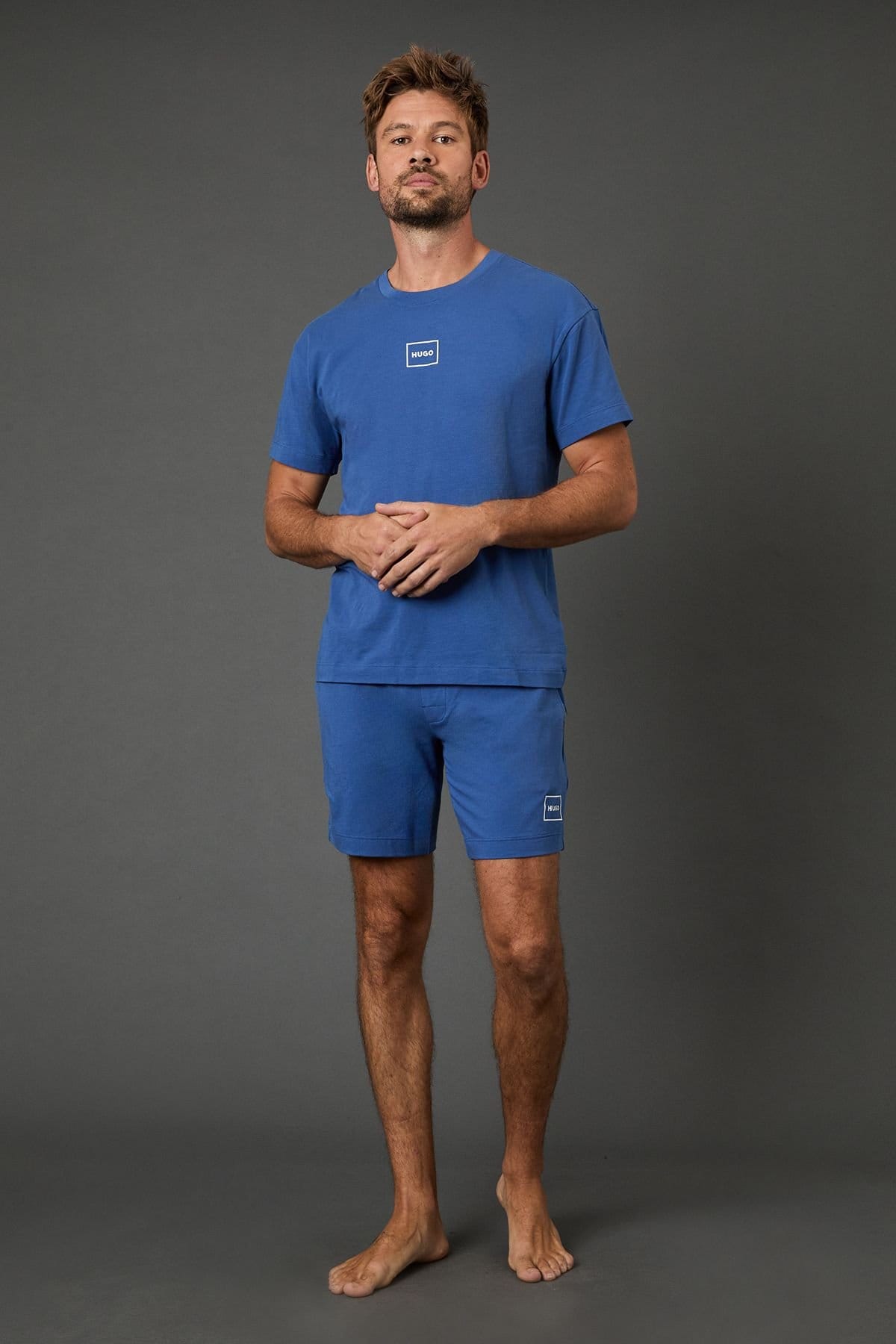 HUGO Hugo Men's Laze T-Shirt Blue - 4
