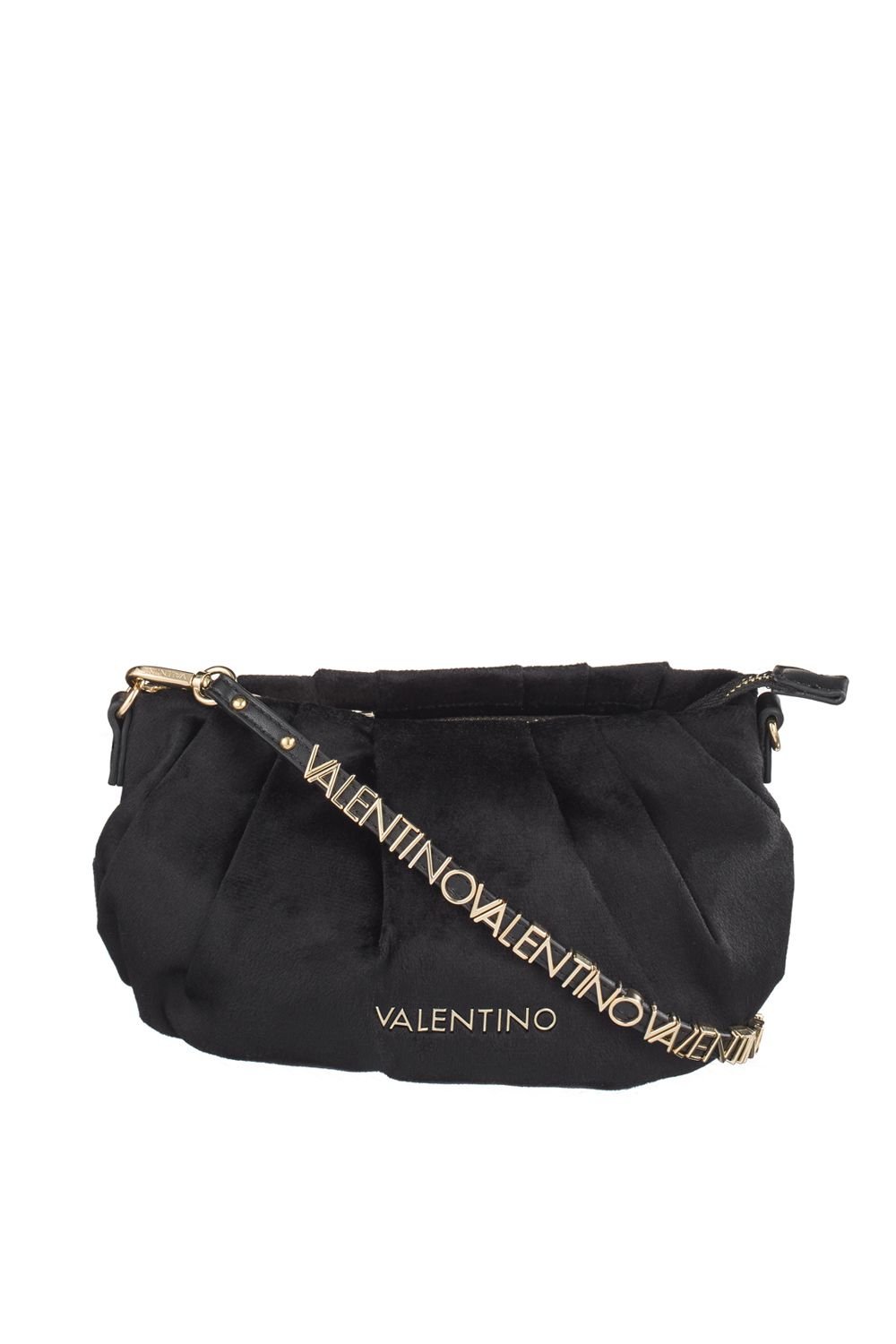 Valentino Bags Valentino Bags Women's Elita Suedette Pouch Bag on chain Black - 2