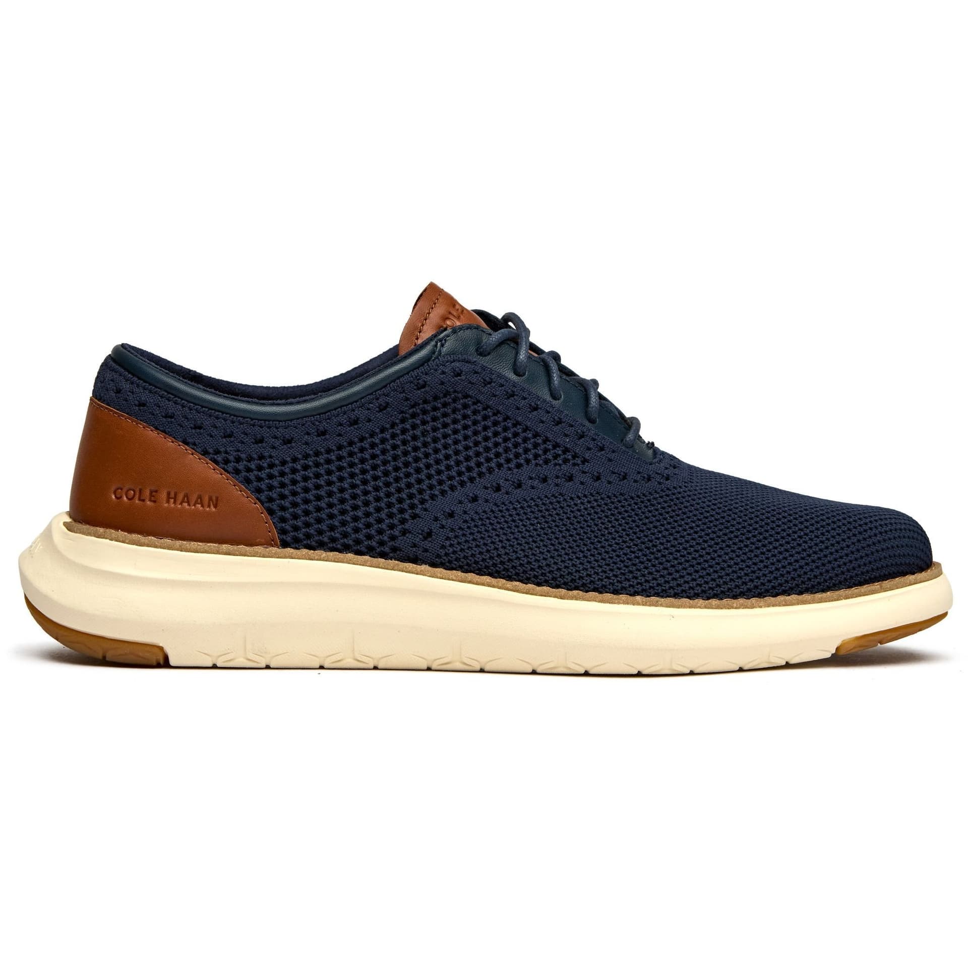 Cole Haan Cole Haan Men's Grand Remix Knit Shoes in Blue