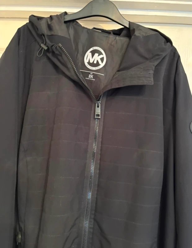 Michael Kors Michael Kors black windbreaker 3x 3xl - 1
