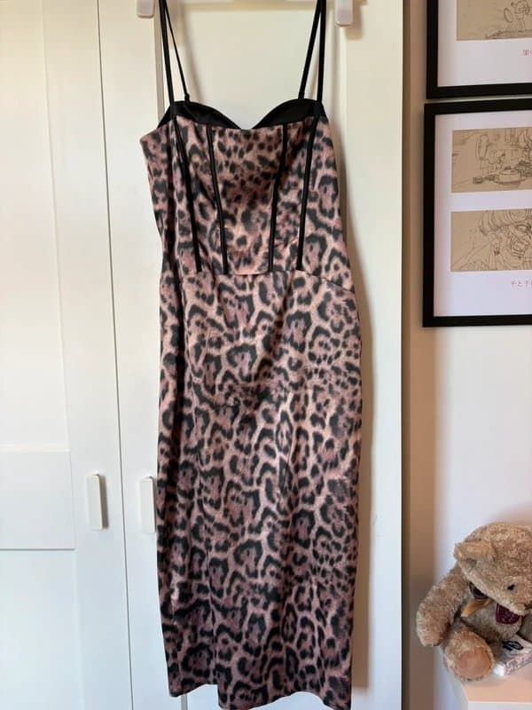 ASOS Design ASOS leopard dress