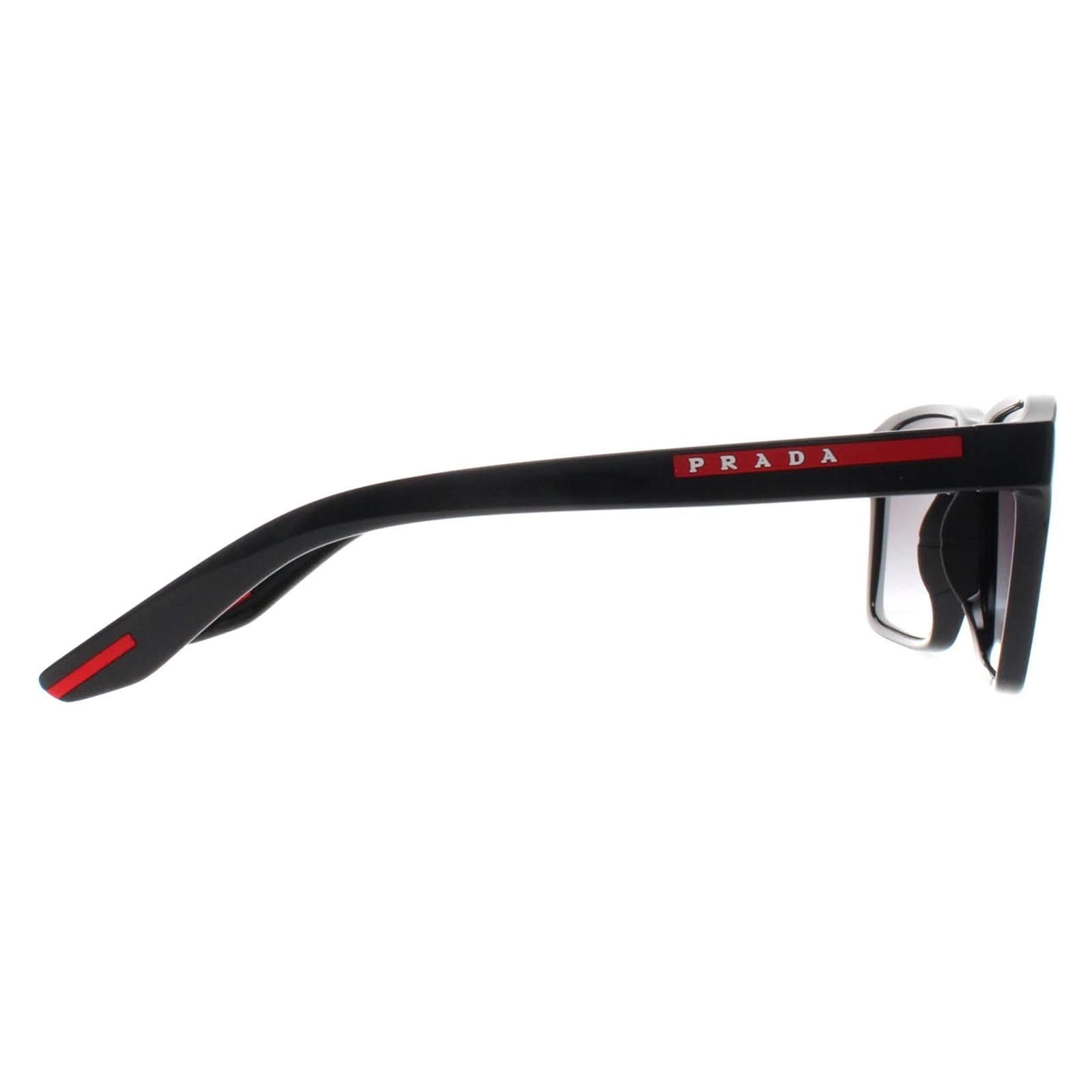 Prada Sport Prada Sport Men's Rectangle Black Grey Gradient PS05YS - 4