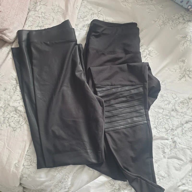 New Look Faux leather leggings