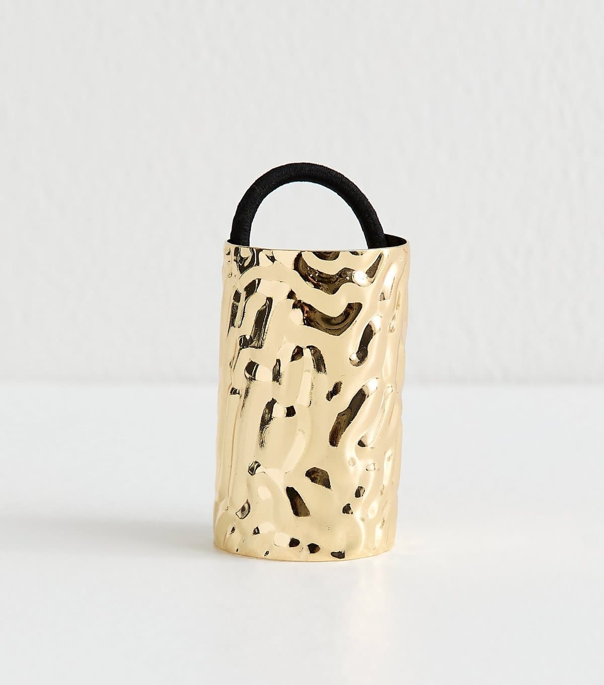 New Look Gold Hammered Charm Hair Band New Look