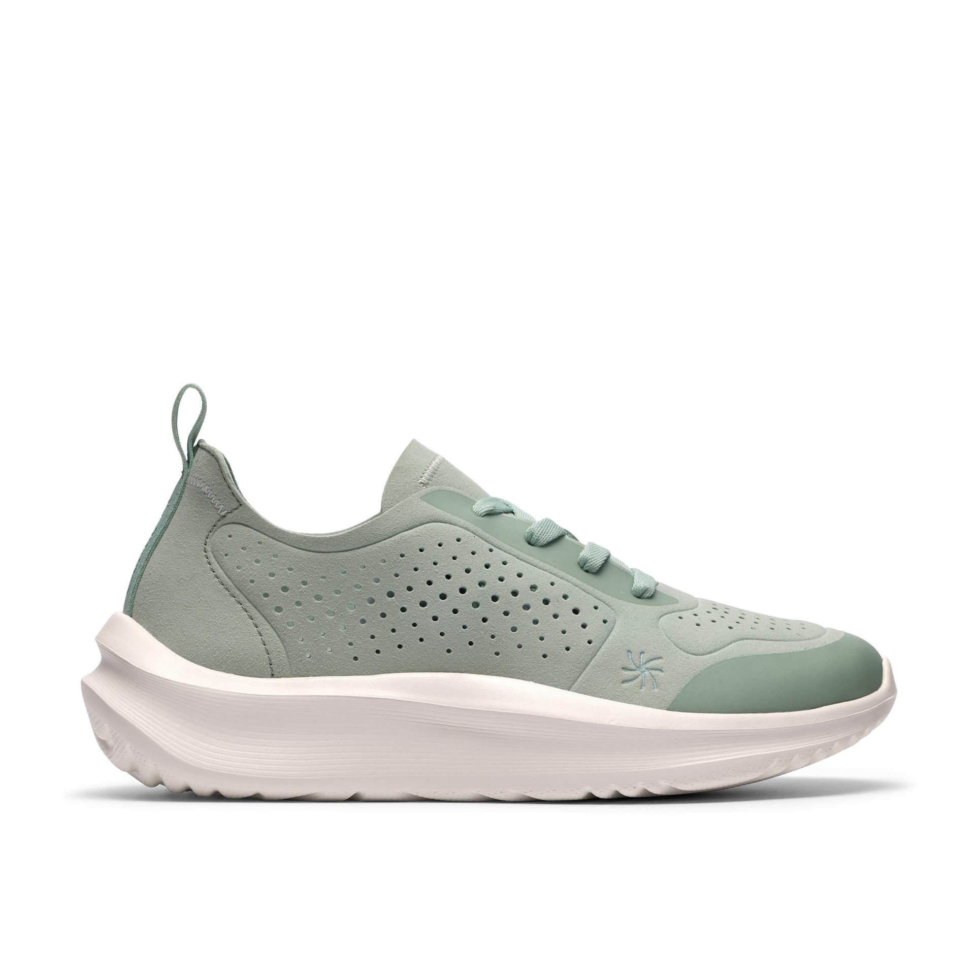Clarks Clarks Women's Solevana Tie Seafoam Green Trainers