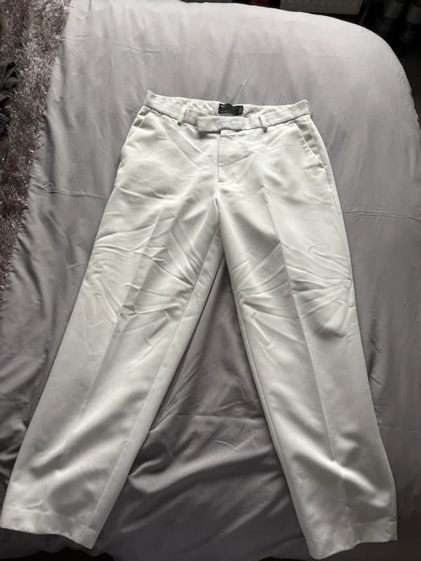 ASOS White Smart Trousers