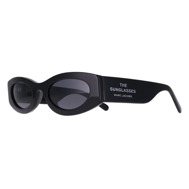 Marc Jacobs Marc Jacobs Women's Oval Black Grey MARC 858/G/S - 2