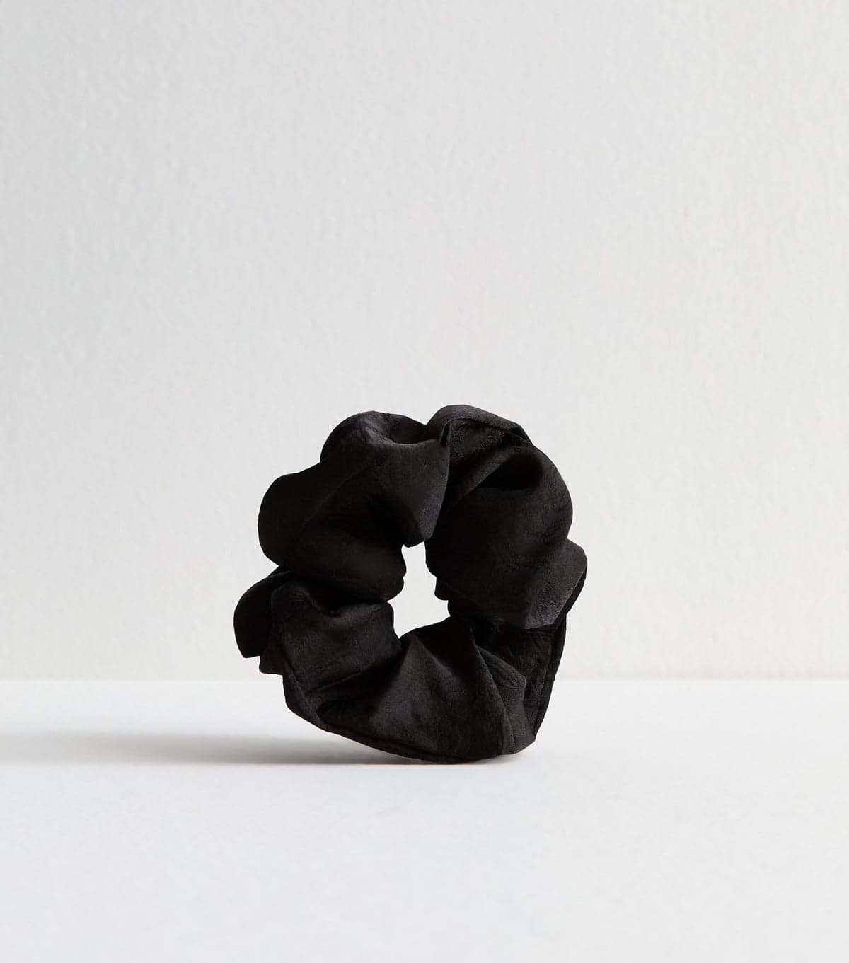 New Look Black Satin Scrunchie New Look