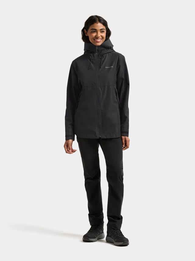 Didriksons Didriksons Women's TILDE WNS JKT 4 in Black - 2