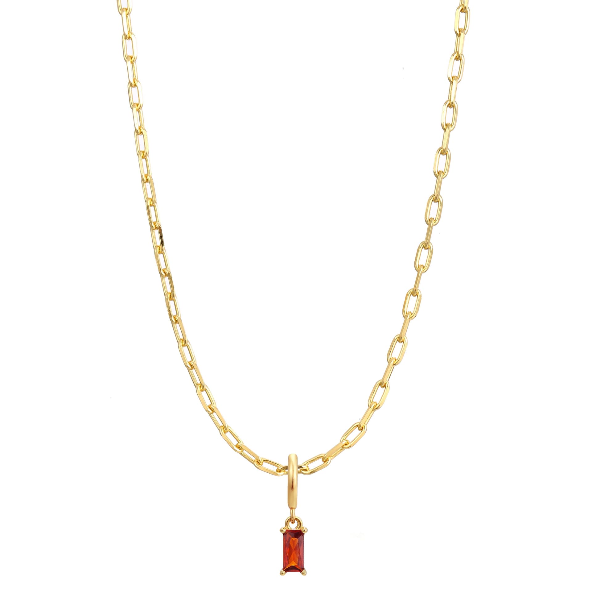 Gold Trip Gold Trip January Birthstone Necklace in Gold