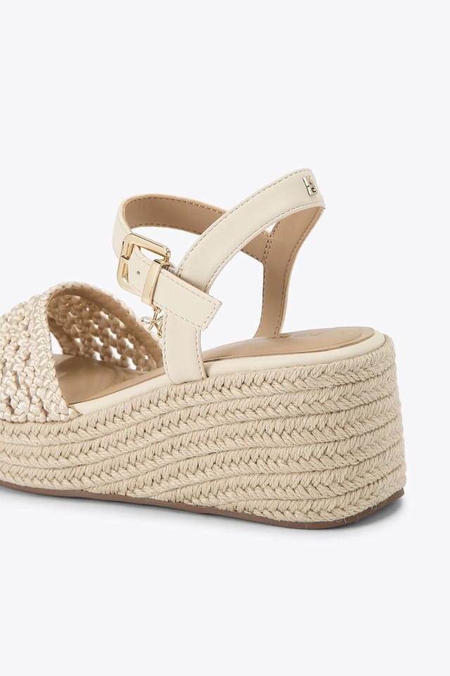 KG Kurt Geiger KG Kurt Geiger Women's 'Rhoda Flatform' Heels in Beige - 3