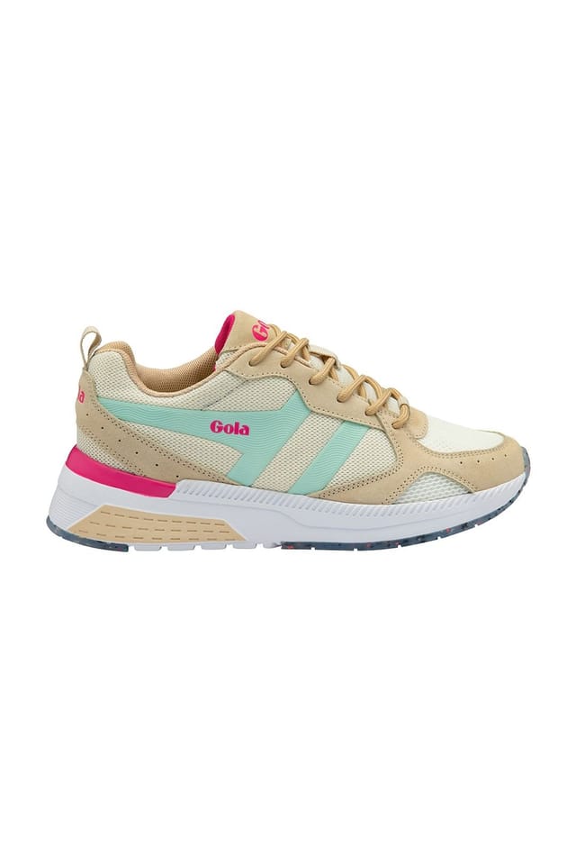 Gola Gola Women's 'Navis' Mesh Running Trainers in Off-White - 2