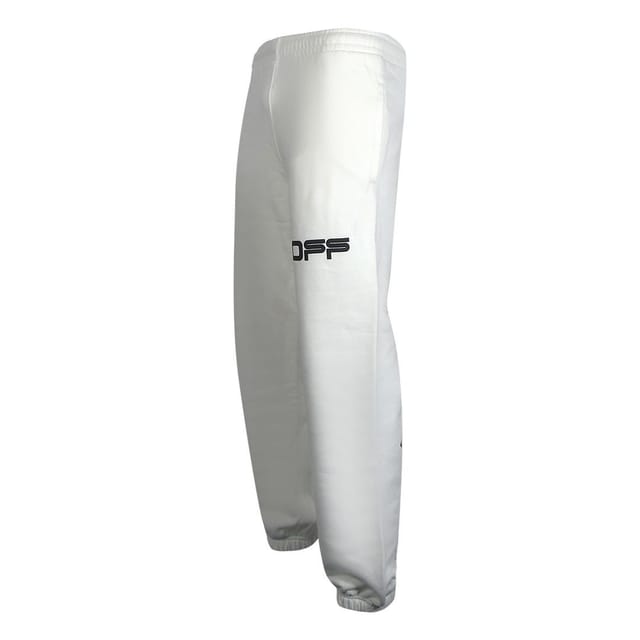 Off-White Off-White Men's Airport Tape Logo White Sweatpants - 3