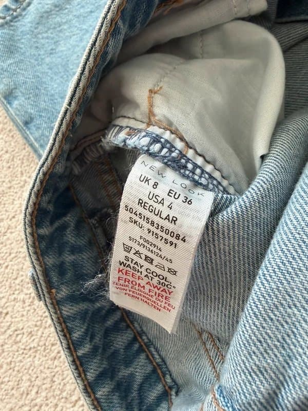 New Look New Look Adalae Wide Leg Jeans