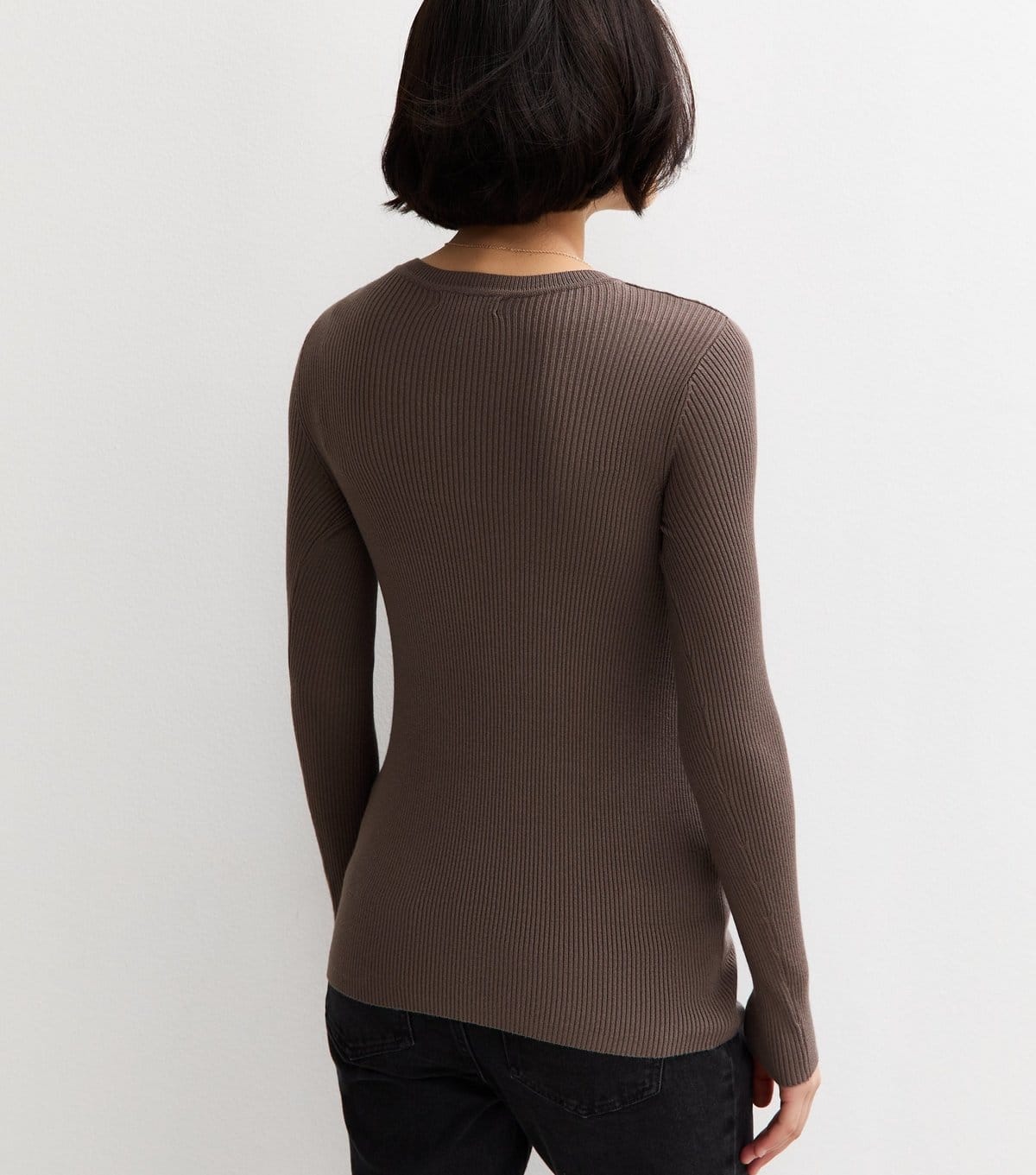 New Look Women's Maternity Mink Rib Crew Neck Jumper New Look - 4