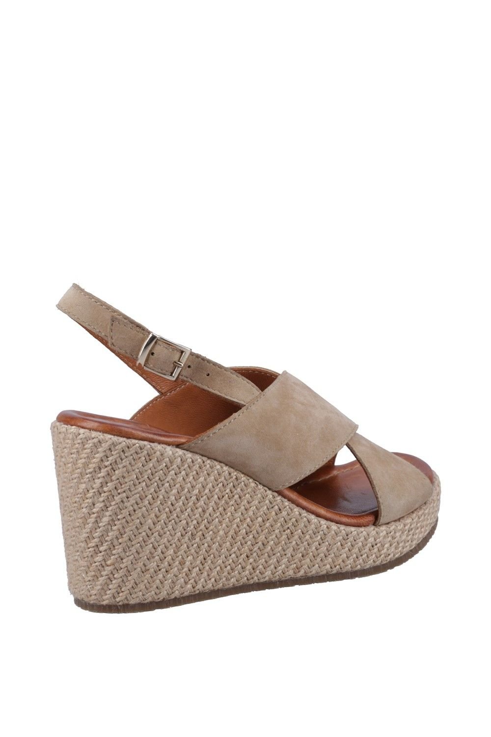 Hush Puppies Hush Puppies Women's 'Perrie' Heeled Sandals in Taupe - 2