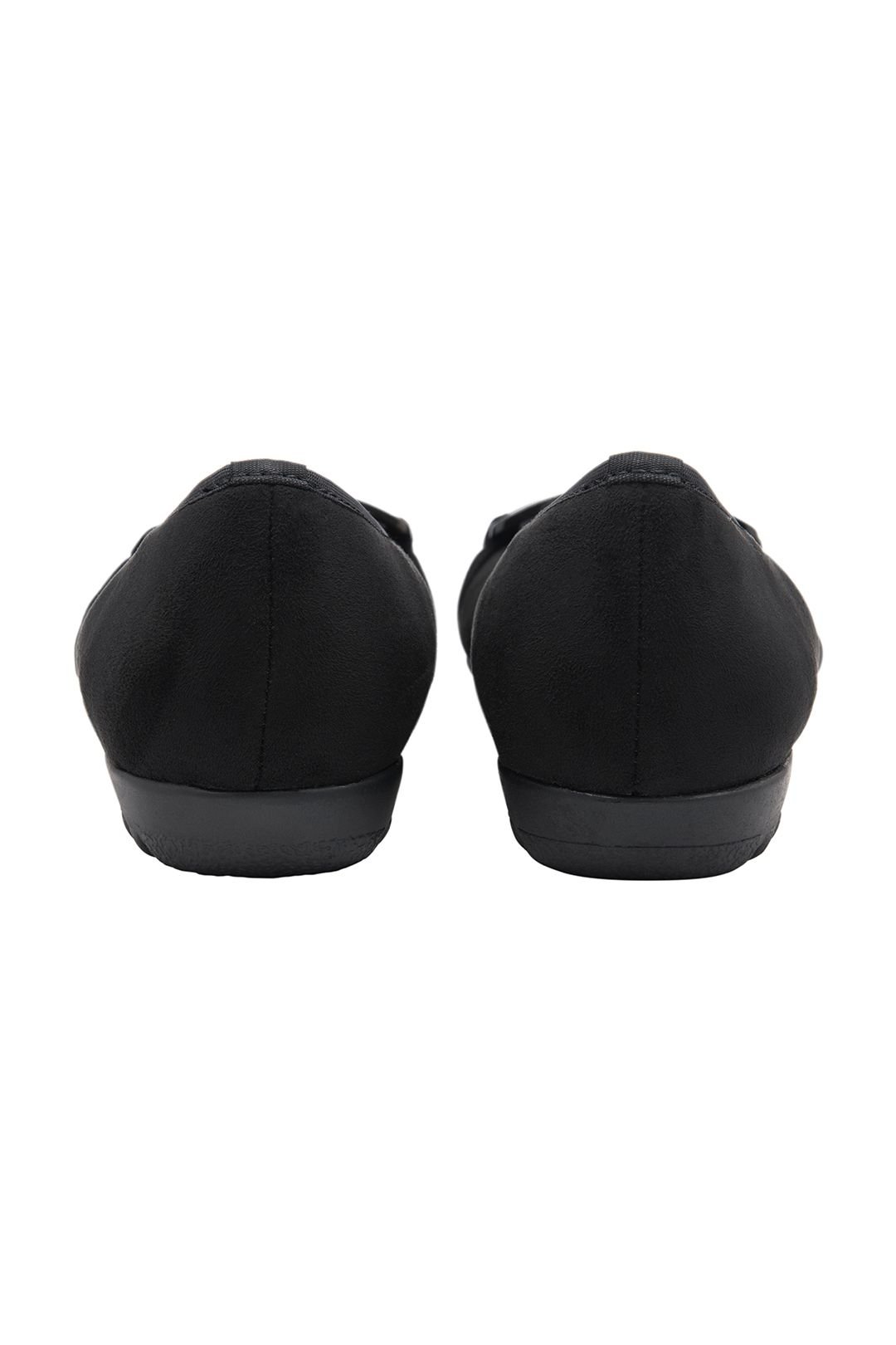 Lotus Lotus Women's 'Eleni' Textile Ballerina Shoes in Black - 3