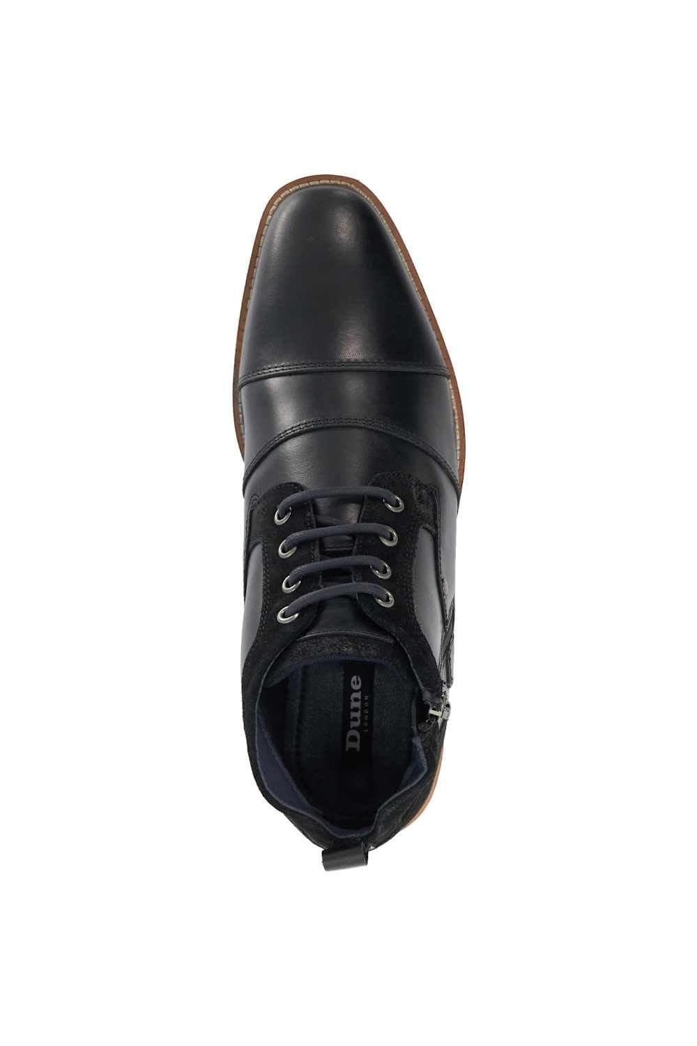 Dune London Dune London Men's 'Cappa' Leather Casual Boots in Black - 4