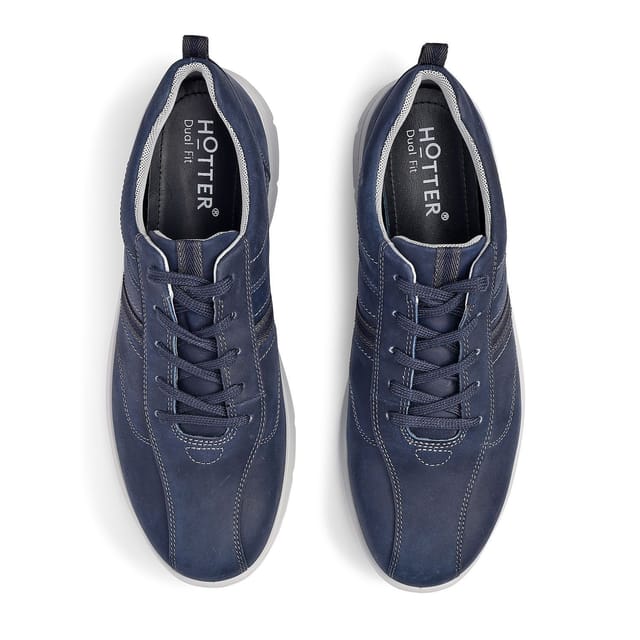Hotter Hotter Men's 'Division' Trainers in Dark Navy - 3
