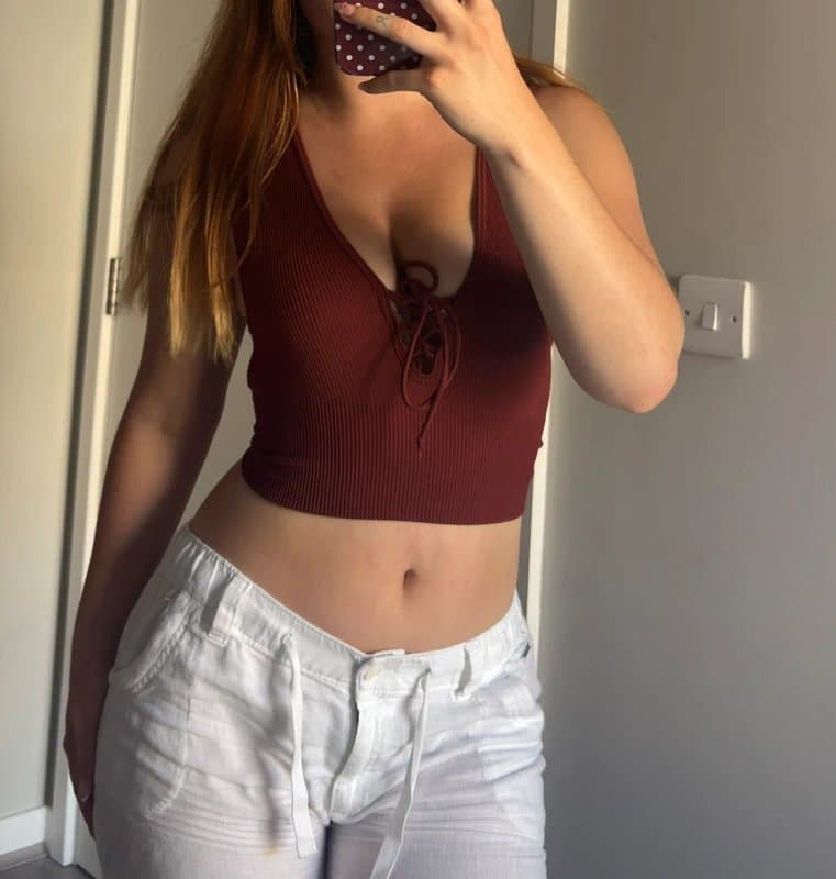 Urban Outfitters Urban outfitters NWT tie up burgundy top